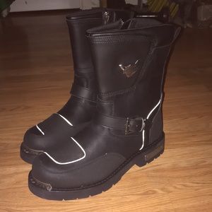 Harley-Davidson Size 11 Zip-Up Boot